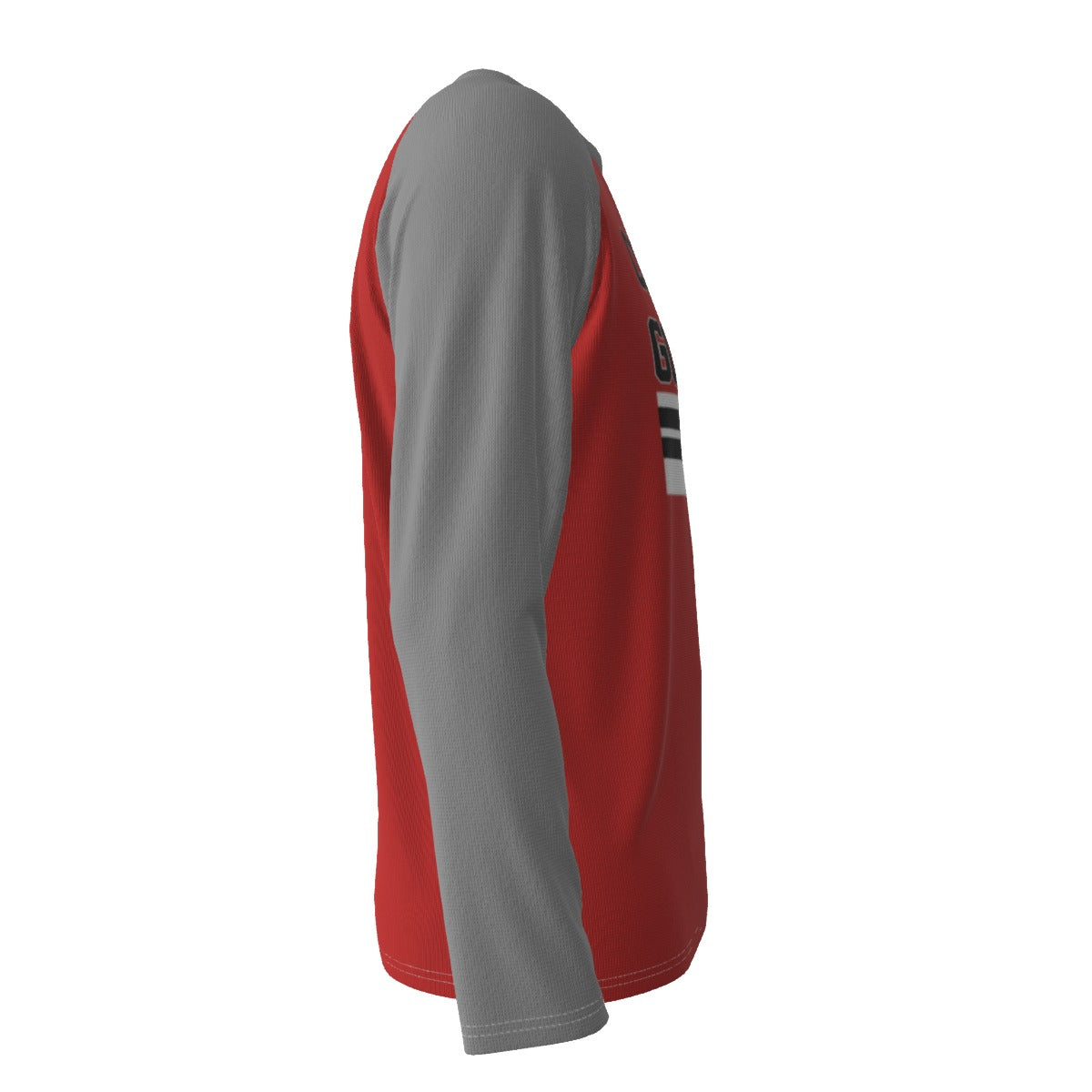 Chicago Hockey Crow My Goodness Shirt – Funny Red and Gray Long Sleeve Raglan Game Day Tee