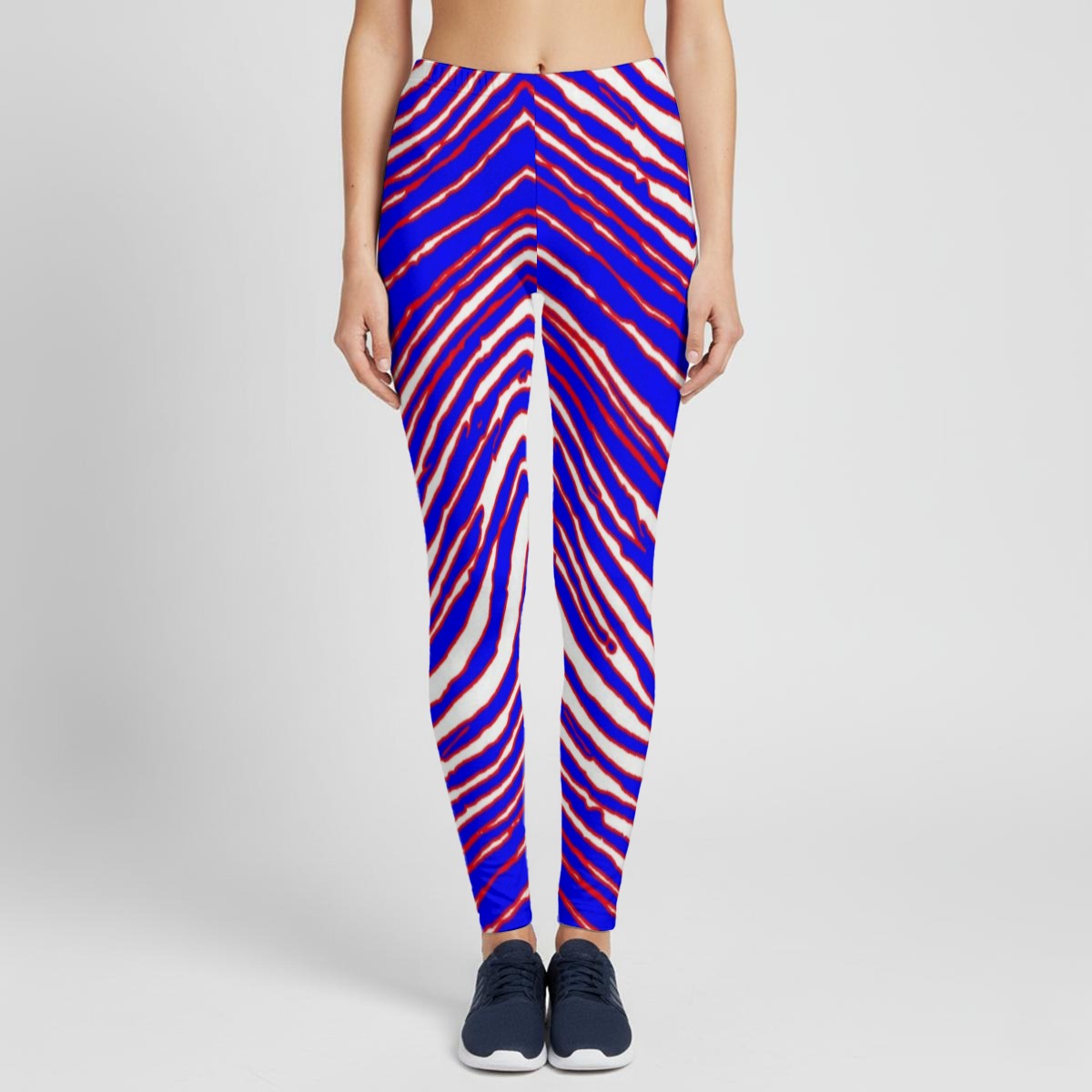 Buffalo Zebra Football Women’s Stretch Hoodie Set – Zebra Game Day Streetwear Style