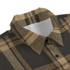 central florida knights tartan plaid black gold  women tartan plaid game day shirt