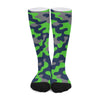 White Smoke Seattle Seahawks camo Long Socks