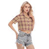 college tartan plaid women shirt women tartan plaid fashion