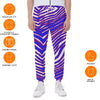 White Smoke Buffalo football zebra game day  Men's Sweatpants