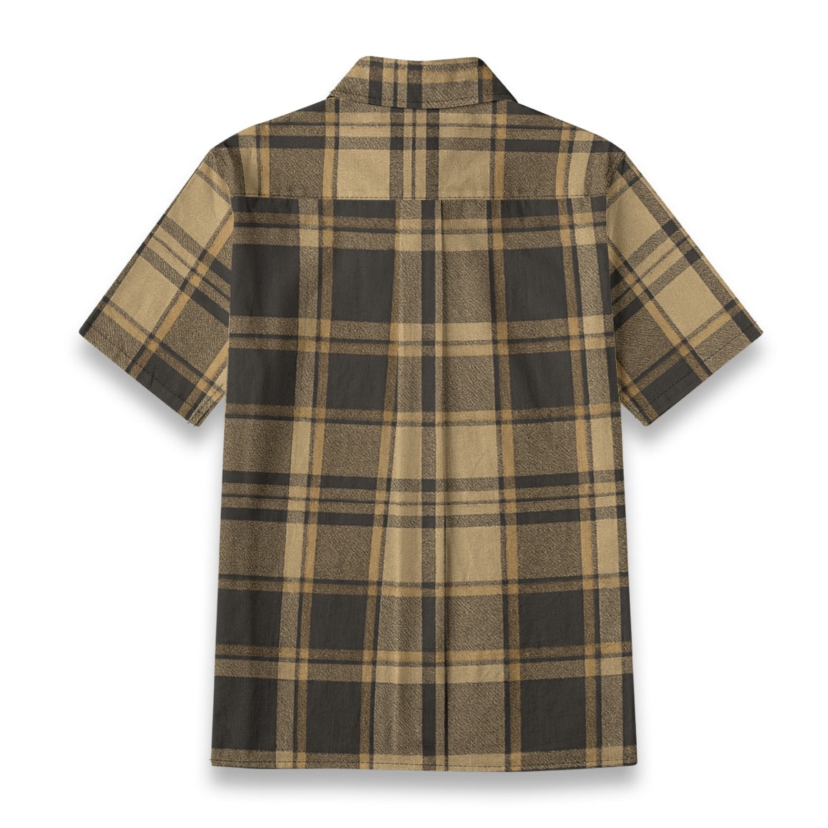 central florida knights tartan plaid black gold  women tartan plaid game day shirt