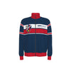 Dark Slate Gray Chaqueta deportiva SD Huesca retro azul y roja – chaqueta fútbol estilo 90s fan Huesca