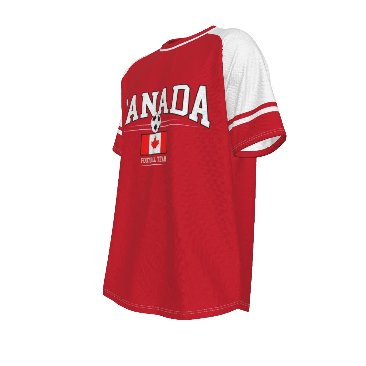 White Smoke Canada Soccer Vintage T-Shirt – Retro Canada Football Team Fan Tee | Classic Red Canadian Soccer Shirt