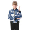 Penn State - Nittany Lions Kid's Bomber Jacket White varsity sports apparel