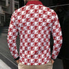 Alabama - Crimson Tide Men's Polo Shirt With Long Sleeve White varsity sports apparel