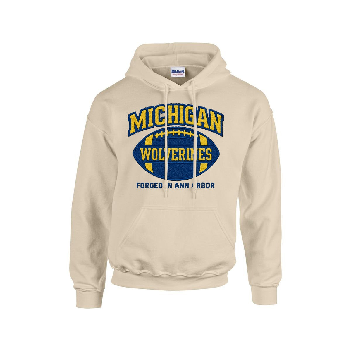 Michigan football Hoodie Football classic college game day style. – sportswear style, football shirt, image 1.0