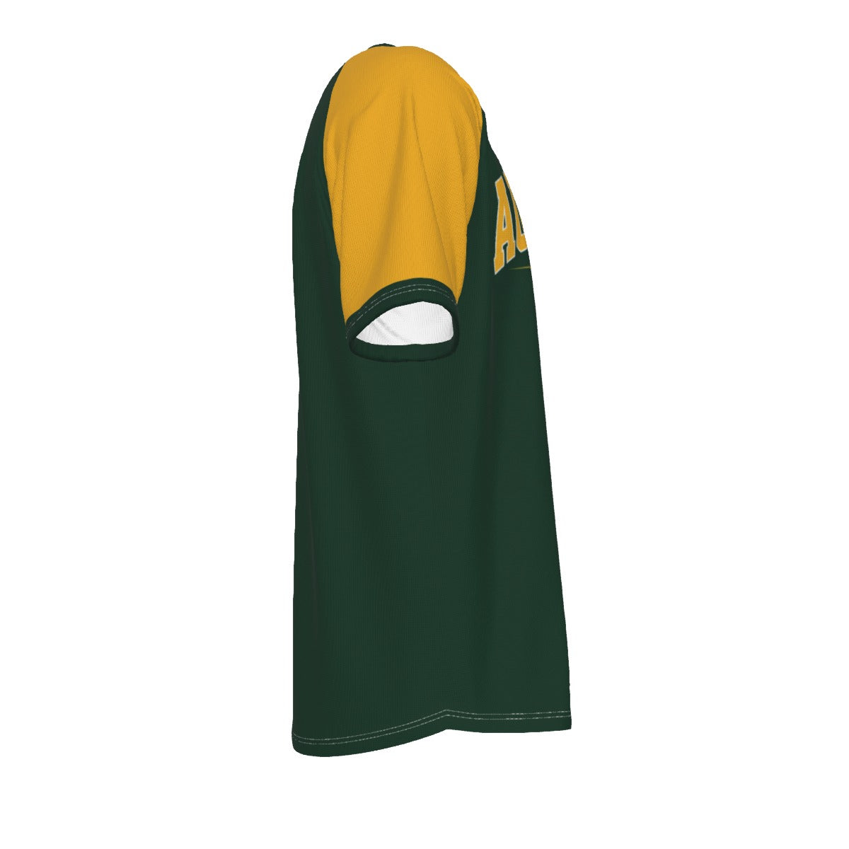 Australia Soccer T-Shirt Green Gold – Australia Football Shirt Socceroos Fan Tee streetwear fashion product image 4