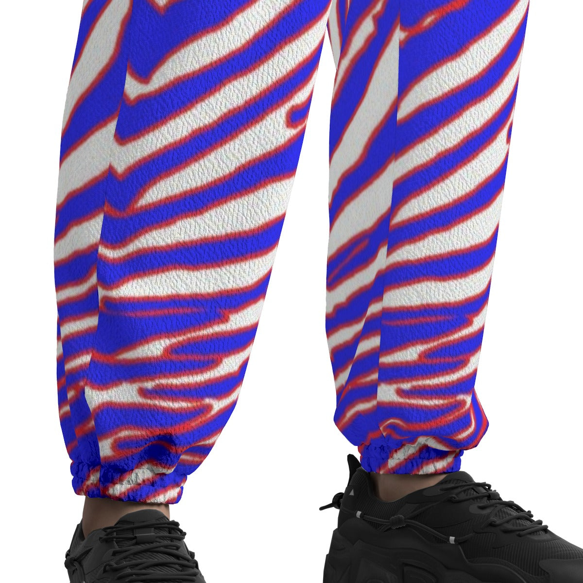 Buffalo zebra game day football Unisex Textured Casual Pants