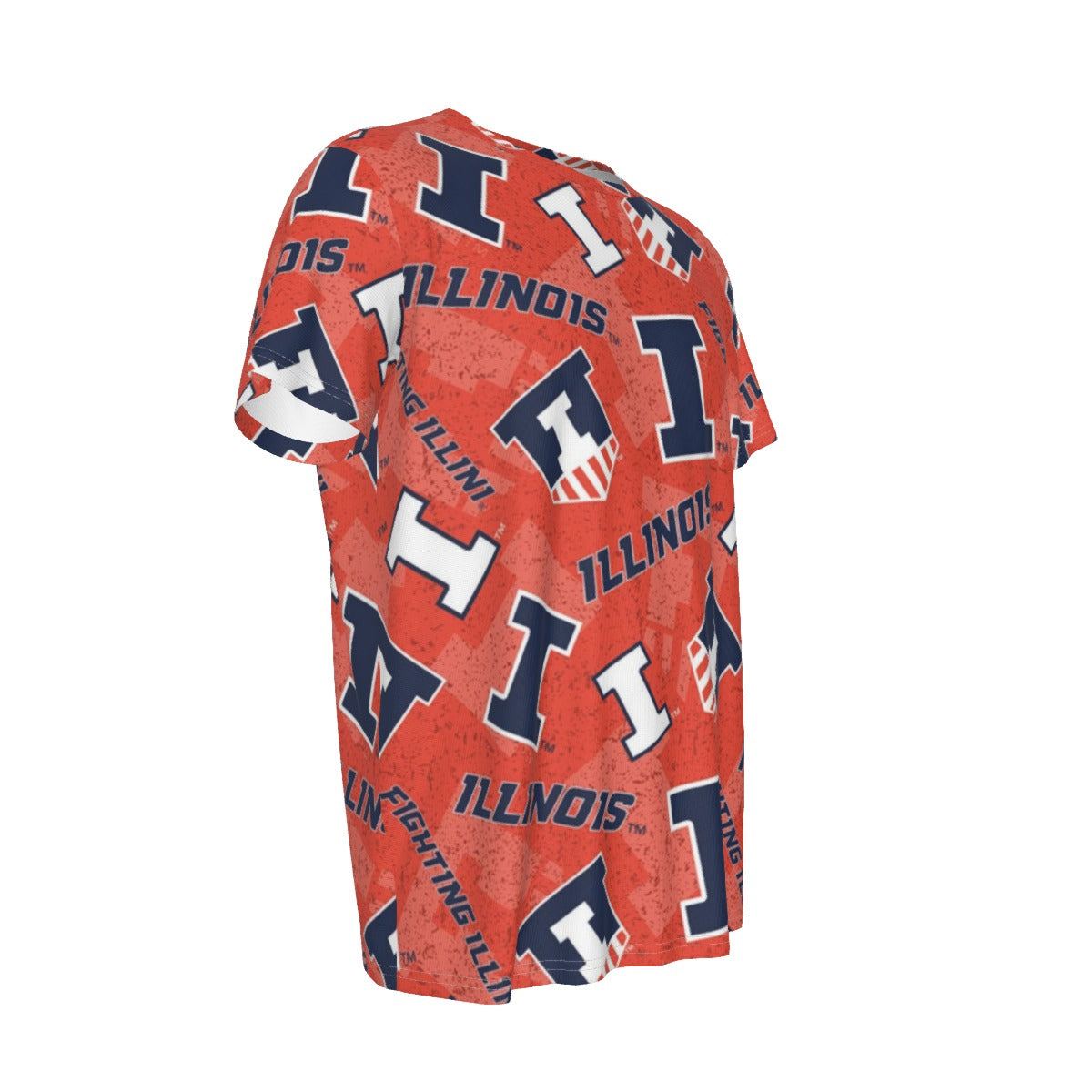 Illinois Urbana - Fighting Illini Short Sleeve T-Shirt White varsity sports apparel