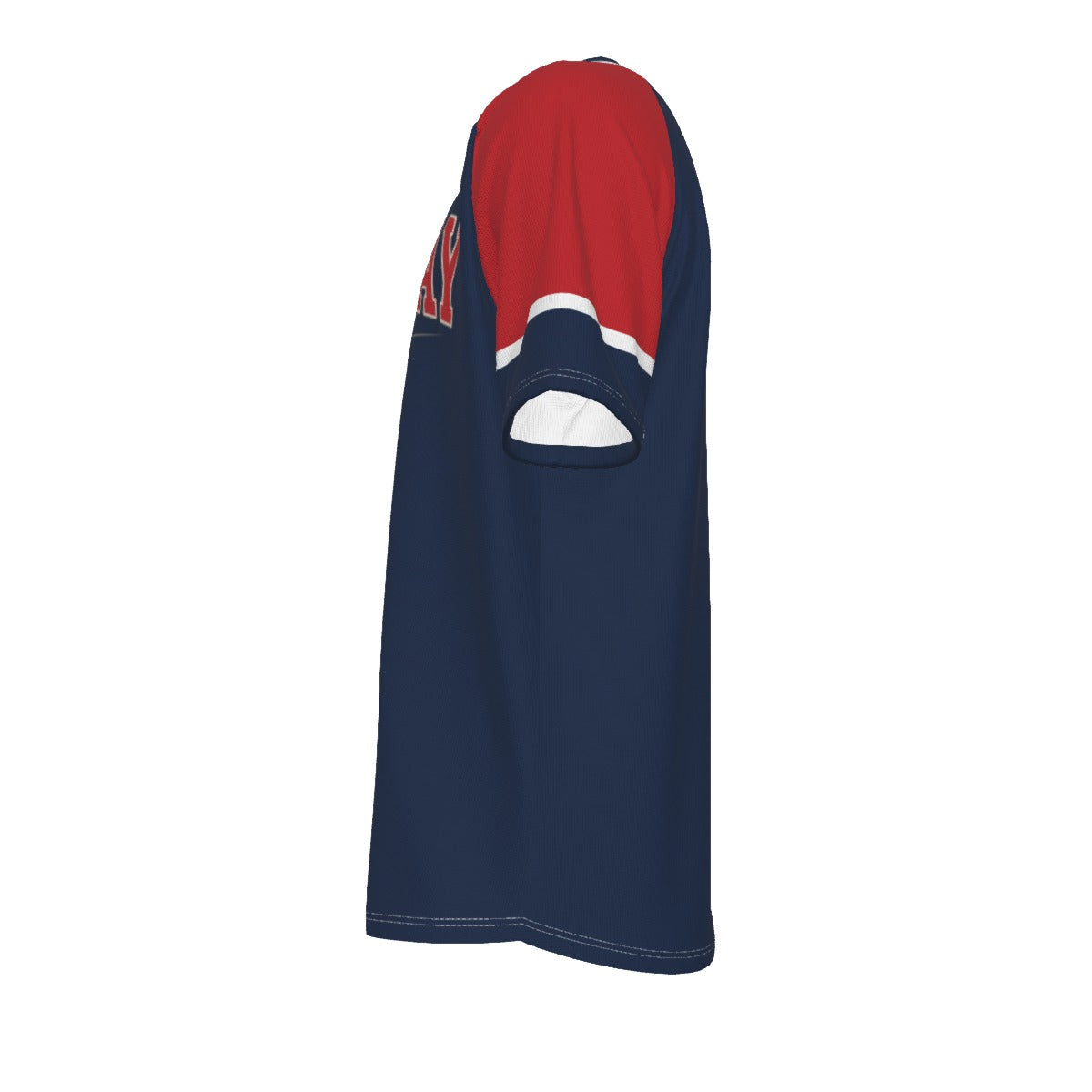 Norway Soccer T-Shirt Navy Red – Norway Football Fan Shirt with Flag streetwear fashion product image 6