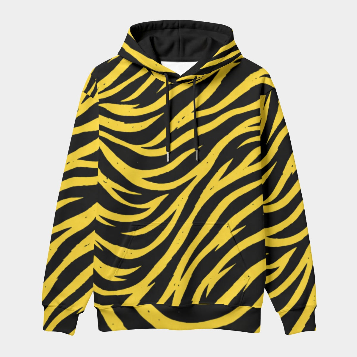 Pittsburgh Football Yellow Black Zebra Eco-Friendly Unisex Pullover Hoodie – Game Day Streetwear – lightweight game day shirt, sportswear style, image 1.0