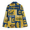 White Smoke California Berkeley football suit Blazer