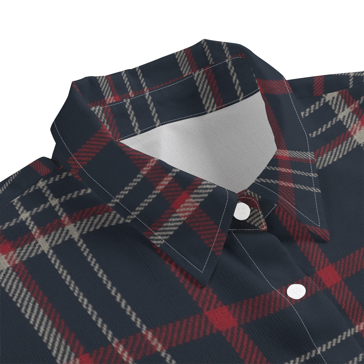 women tartan plaid streetwear shirt