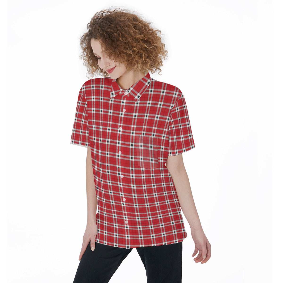college tartan plaid women shirt women tartan plaid game day fashion