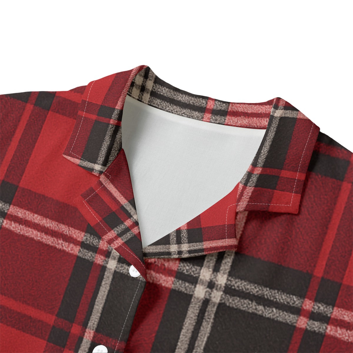 arkansas razorbacks red black tartan plaid women shirt