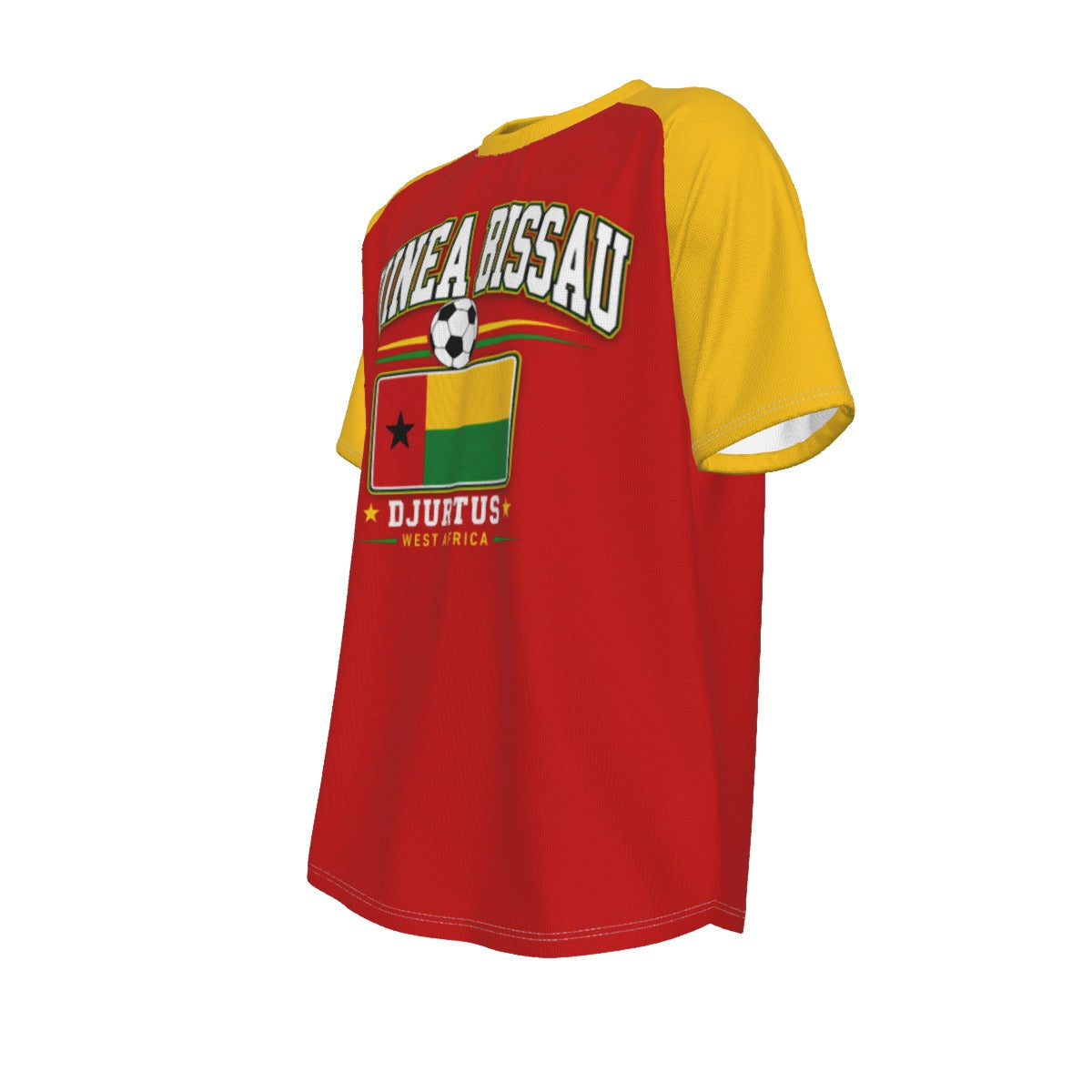 Guinea Bissau Football Team Short Sleeve T-shirt