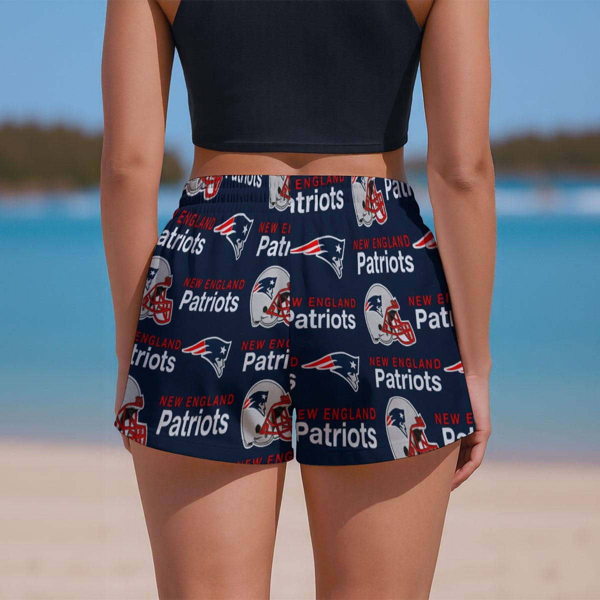 New England Patriots  Women’s Lightweight Casual Shorts