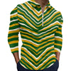 Green Bay football Men’s Quarter Zip Pullover Sweatshirt – game day outfit, game day outfit, image 1.0