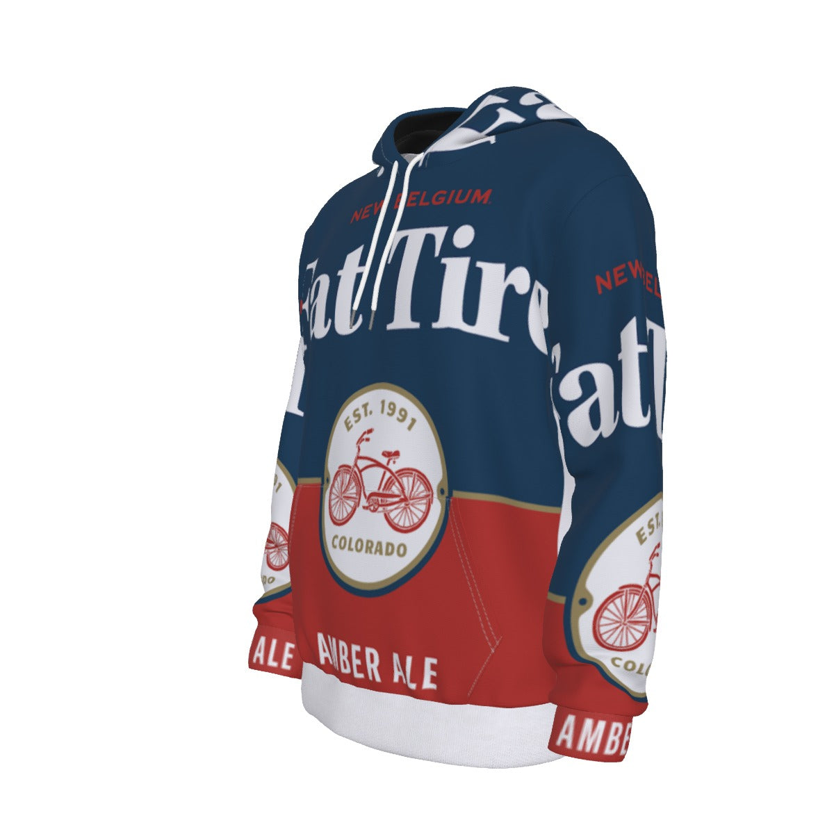Vintage Colorado Craft Beer Hoodie – Cycling Inspired 90s Streetwear Sweatshirt