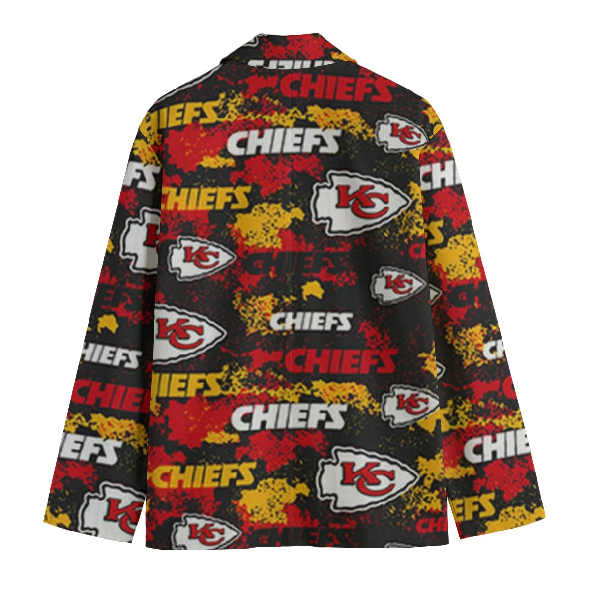 Kansas City Football Blazer Red Yellow Game Day Jacket