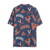Virginia Cavaliers Women's Hawaii Shirt | 120GSM White sports streetwear apparel