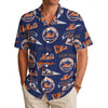 New York Mets Men's Hawaiian Shirt|150GSM new york mets baseball fan apparel city game day outfit