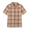 florida state seminoles tartan plaid oversized button up women shirt women's shirt | 125gsm cotton women tartan plaid fashion