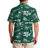 new-york-jets-mens-hawaiian-shirt-150gsm green white football outfit detail
