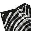 White Smoke Las Vegas Football Zebra Jogger Pants – Black and White Game Day Streetwear