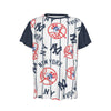 New York Yankees Short Sleeve T-Shirt new york yankees baseball fan apparel game day outfit