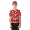 San Francisco 49ers  Kid's Raglan Sleeve T-shirt – casual fan outfit, lightweight game day shirt, image 802