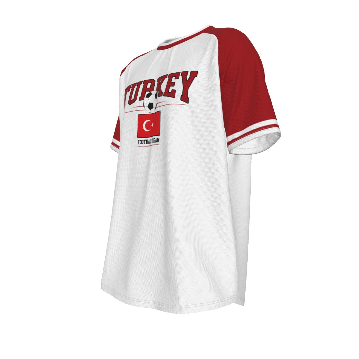Lavender Turkey Soccer Fan T-Shirt – Vintage Turkey Football Shirt Turkish National Team Style | Retro Turkish Football Tee