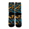 Black Jacksonville Jaguars Camo Long Socks
