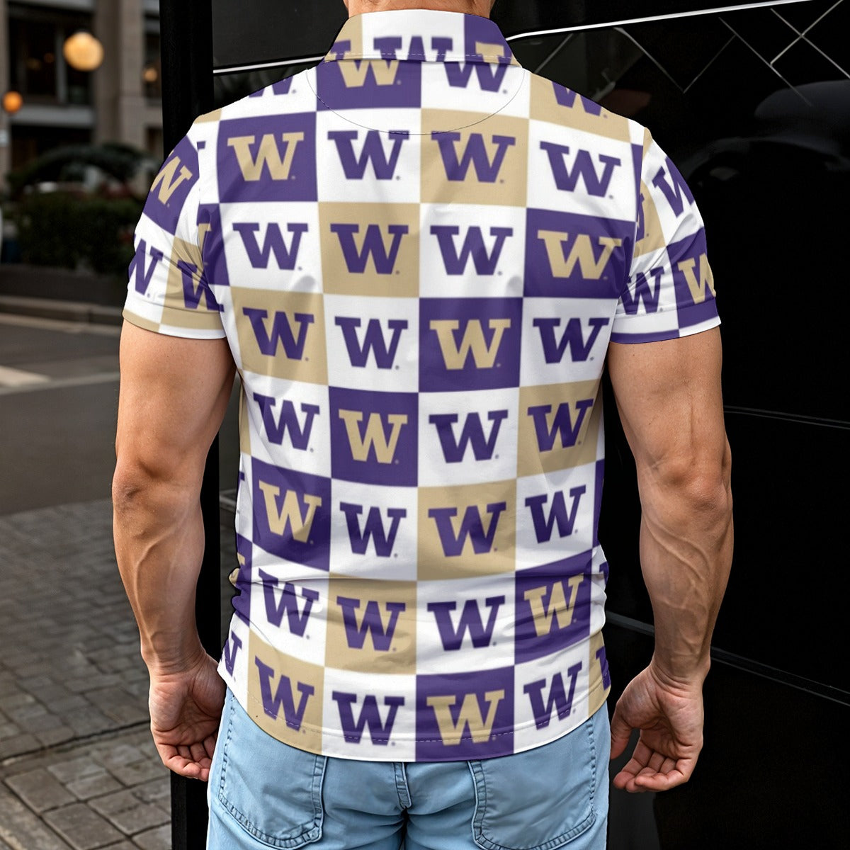 Washington Huskies Men's Polo Shirt varsity sportswear product image 2.0