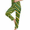 White Smoke Green Bay Football Yellow Green Women’s Loungewear Set – Game Day Comfort Wear