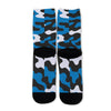 Black Carolina Panthers Camo Long Socks