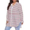 college tartan plaid women shirt women tartan plaid game day fashion