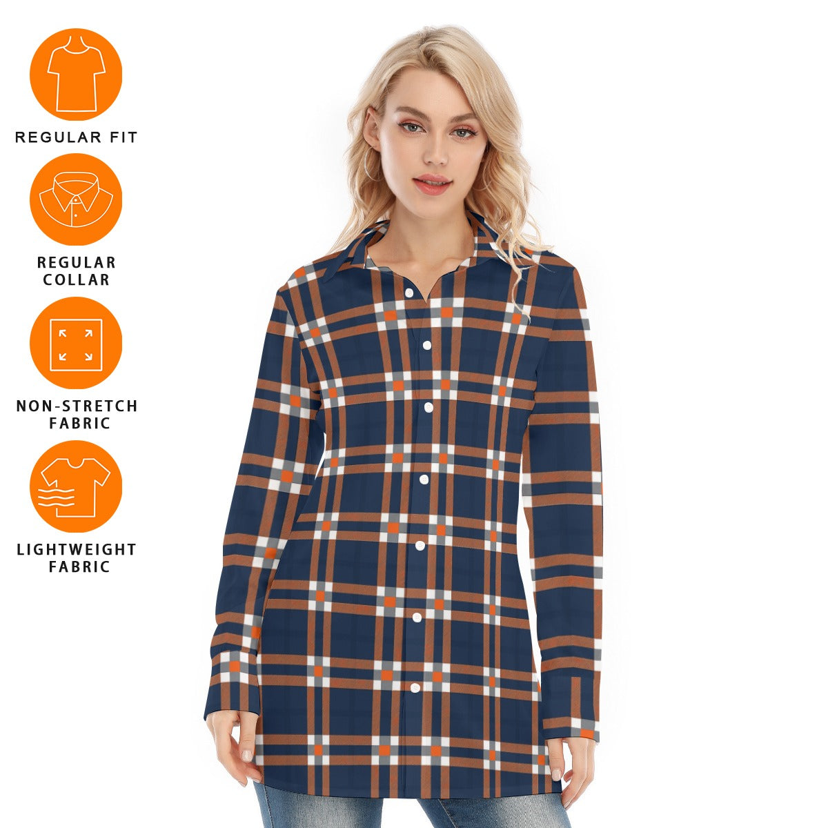 kansas jayhawks tartan plaid women shirt women tartan plaid game day fashion