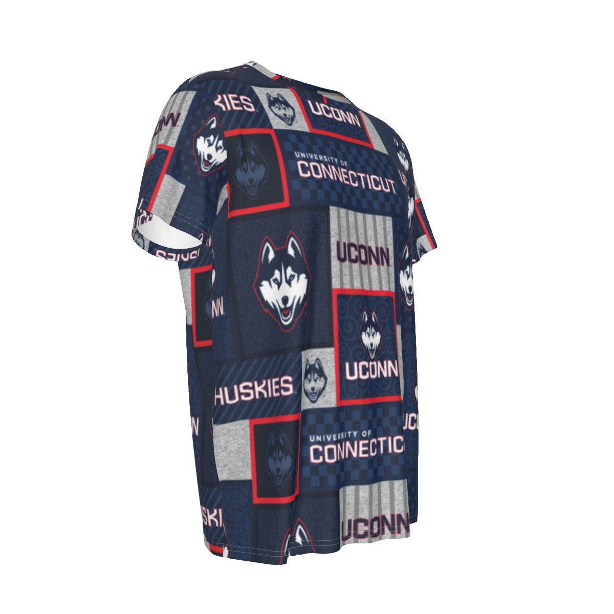 Connecticut Huskies Short Sleeve T-Shirt White game day varsity apparel