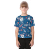Los Angeles Dodgers Kid's Raglan Sleeve T-shirt los angeles dodgers baseball fan apparel game day outfit
