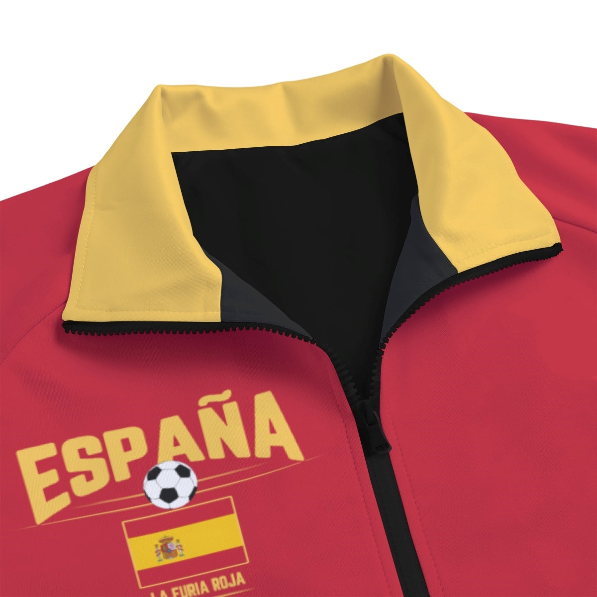 España Spain Football-Inspired Zip Jacket – La Furia Roja Streetwear Style streetwear fashion product image 5