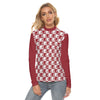 Alabama - Crimson Tide Women's Stretchable Turtleneck Top White varsity sports apparel