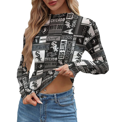 Chicago White Sox Women's Mesh T-shirt chicago white sox baseball fan apparel streetwear game day outfit