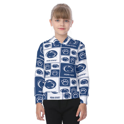 Penn State - Nittany Lions Kid's Heavy Fleece Hoodie White varsity sports apparel