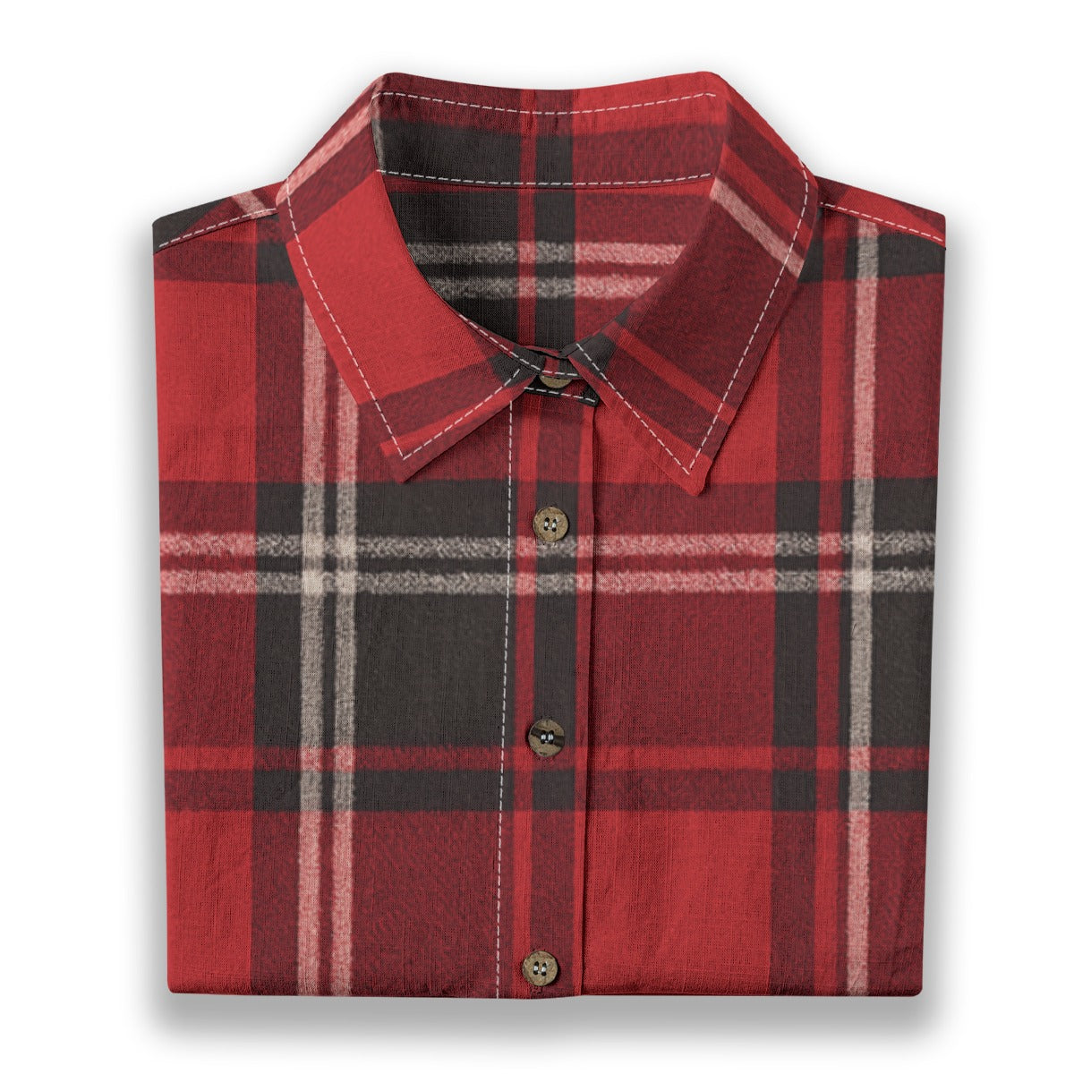 women razorbacks plaid game day shirt