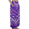 Buffalo football  Unisex Lantern Pants – Red Blue White Zebra Game Day Style – casual fan outfit, football shirt, image 1.0