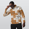 Light Gray Texas at Austin - Longhorns Sports Collar Jersey With Long Sleeve