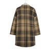 central florida knights tartan plaid black gold  women tartan plaid game day shirt